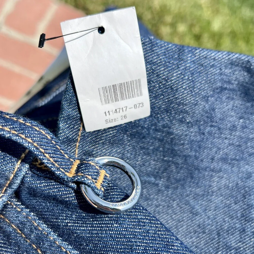Simon Miller Jeans NWT W013 High Waist Straight Leg Blue Denim 5 Womens Size 26